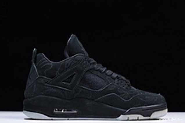 Nike 4 Jordan Air kaws 930155 black 001 retro 0803